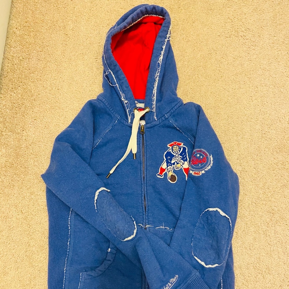 Women’s Roster New England Patriots rustic hoodie